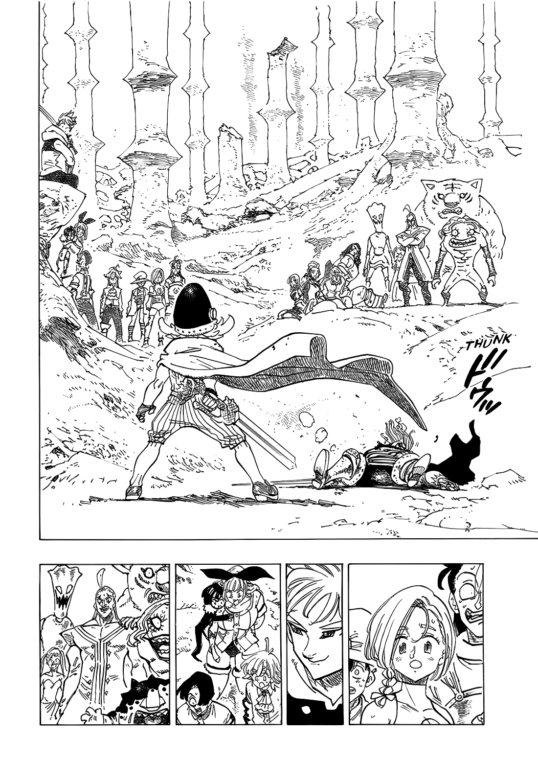 Mokushiroku no Yonkishi capítulo 127 página 4