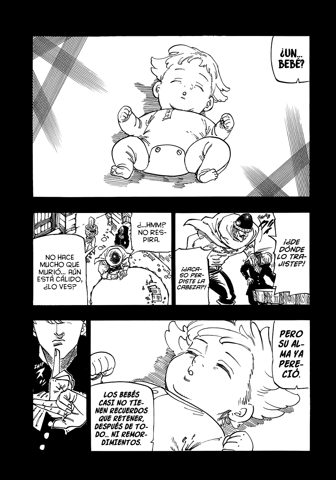 Mokushiroku no Yonkishi capítulo 127 página 8