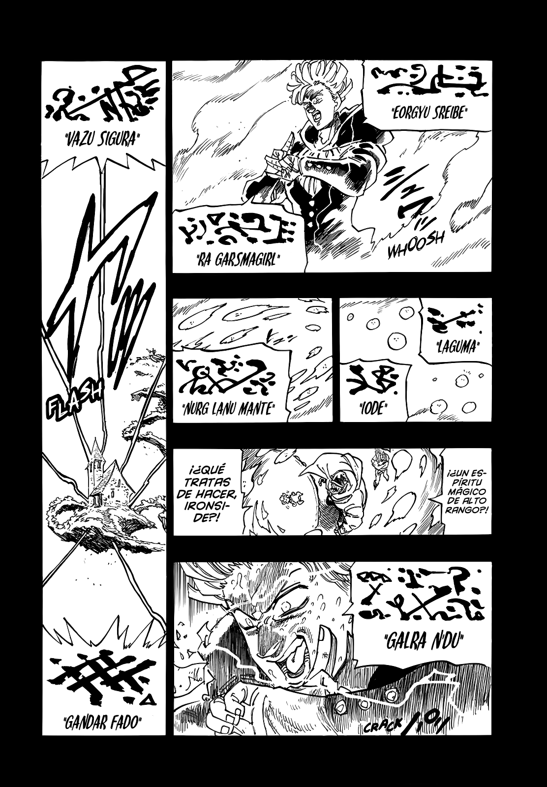 Mokushiroku no Yonkishi capítulo 127 página 9