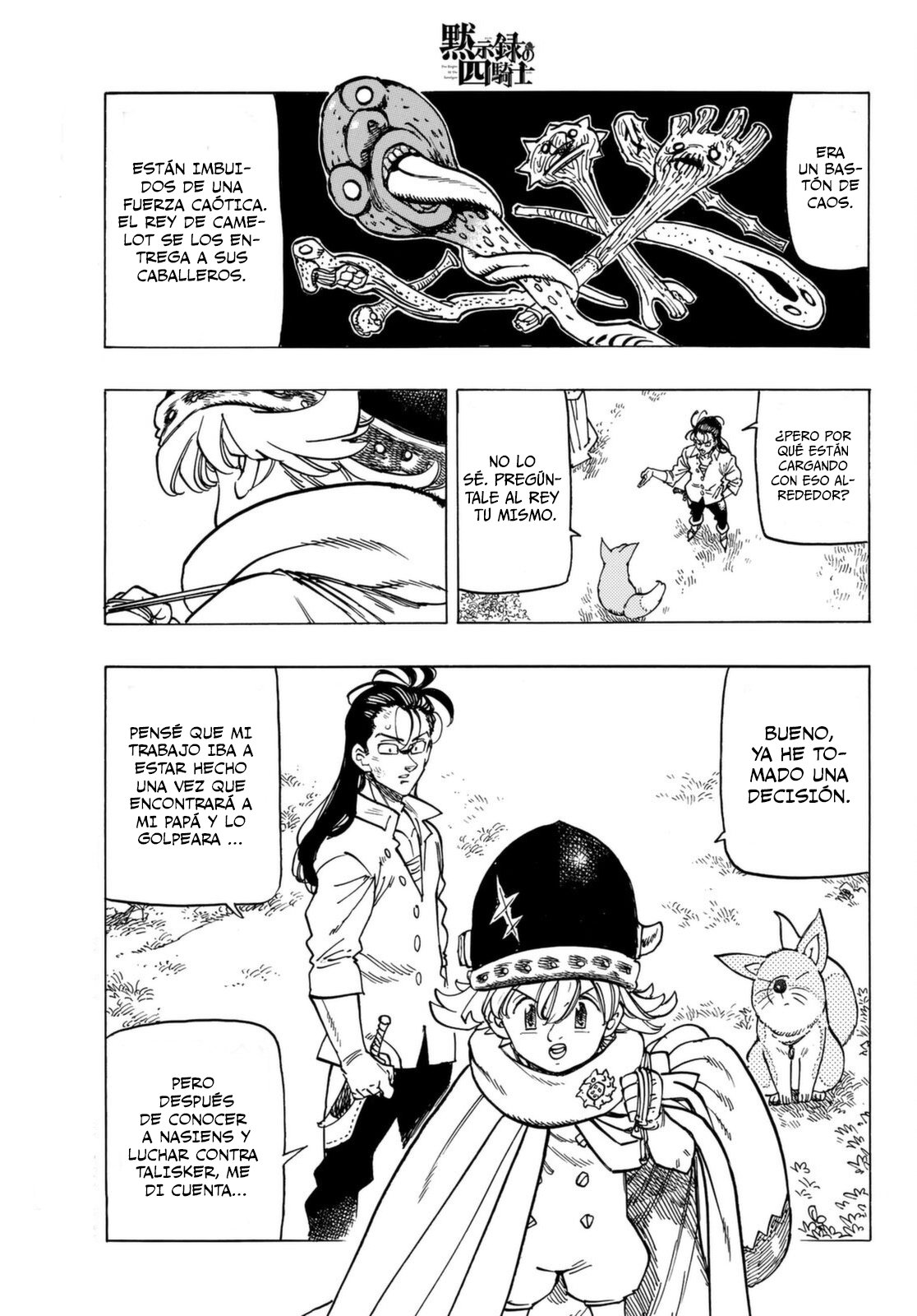 Mokushiroku no Yonkishi capítulo 13 página 12
