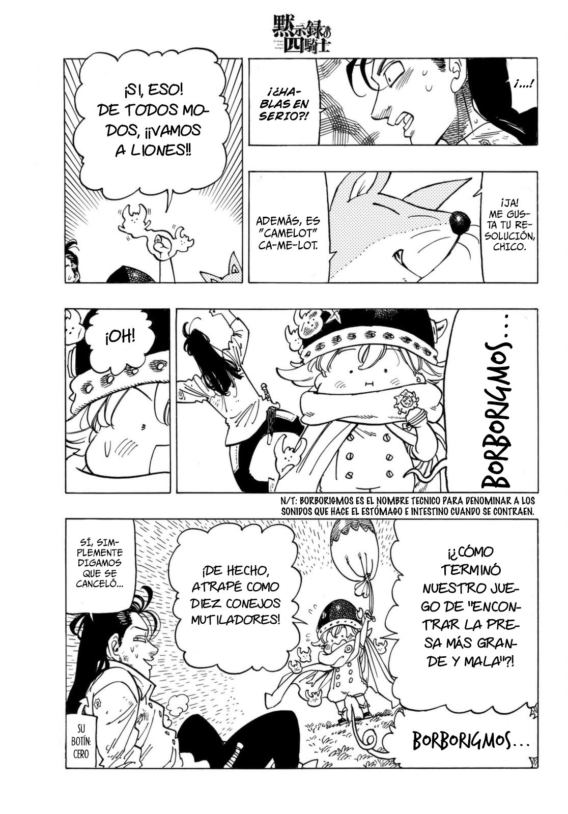 Mokushiroku no Yonkishi capítulo 13 página 14