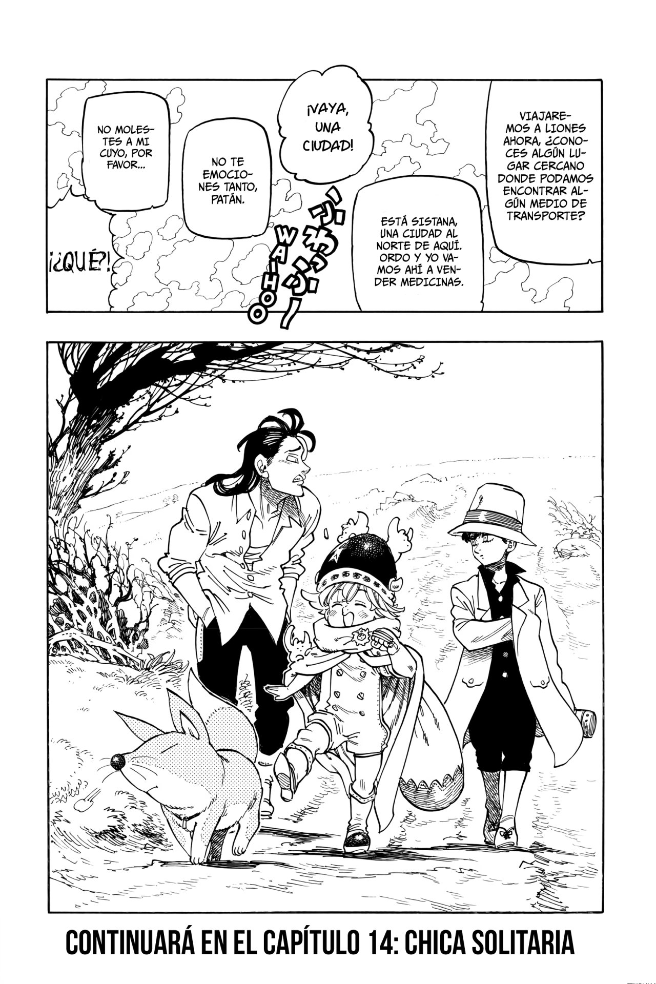 Mokushiroku no Yonkishi capítulo 13 página 21