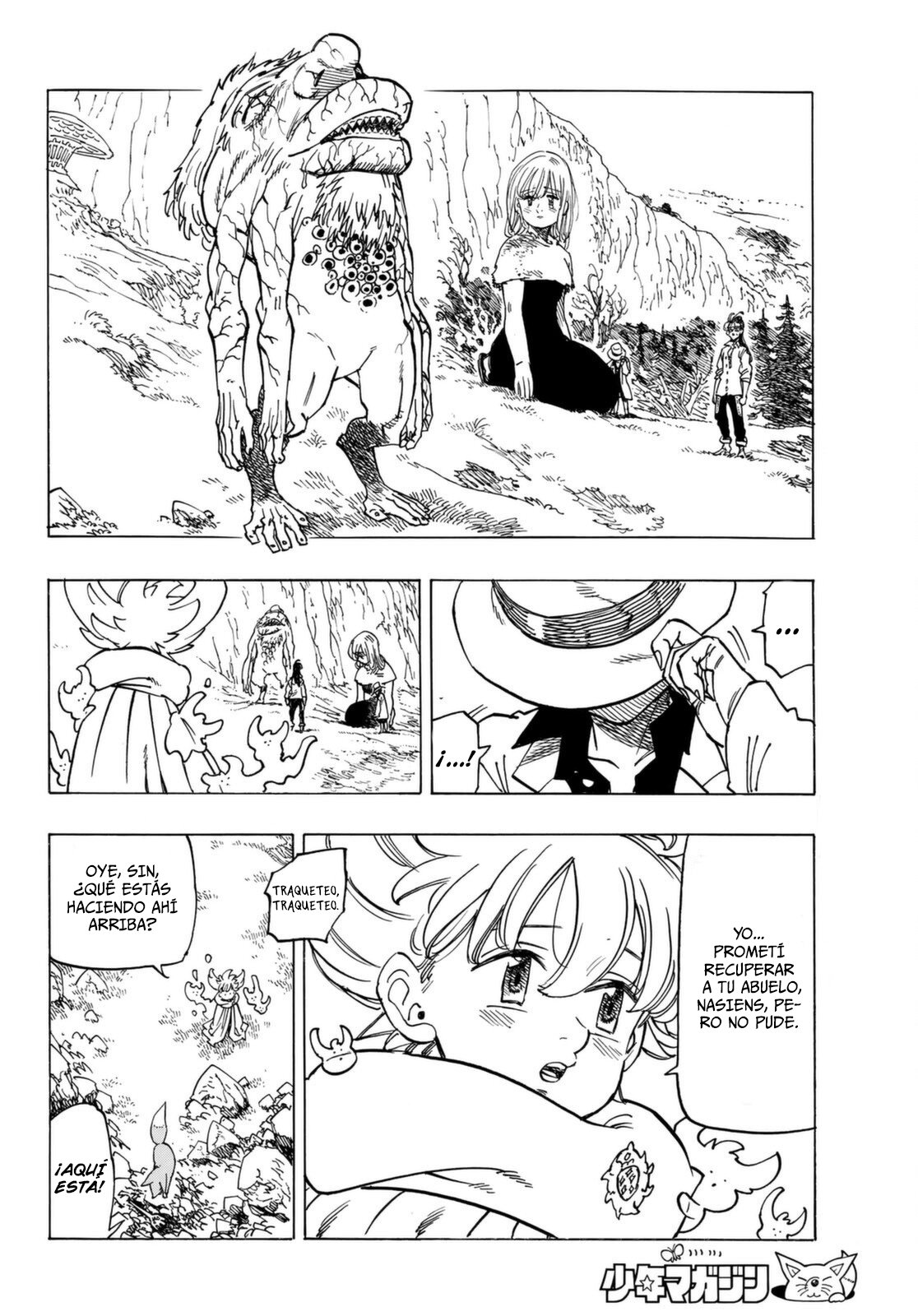 Mokushiroku no Yonkishi capítulo 13 página 7