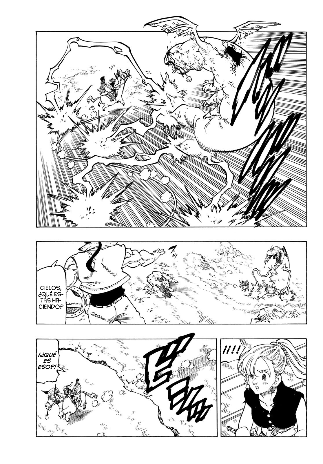 Mokushiroku no Yonkishi capítulo 132 página 13