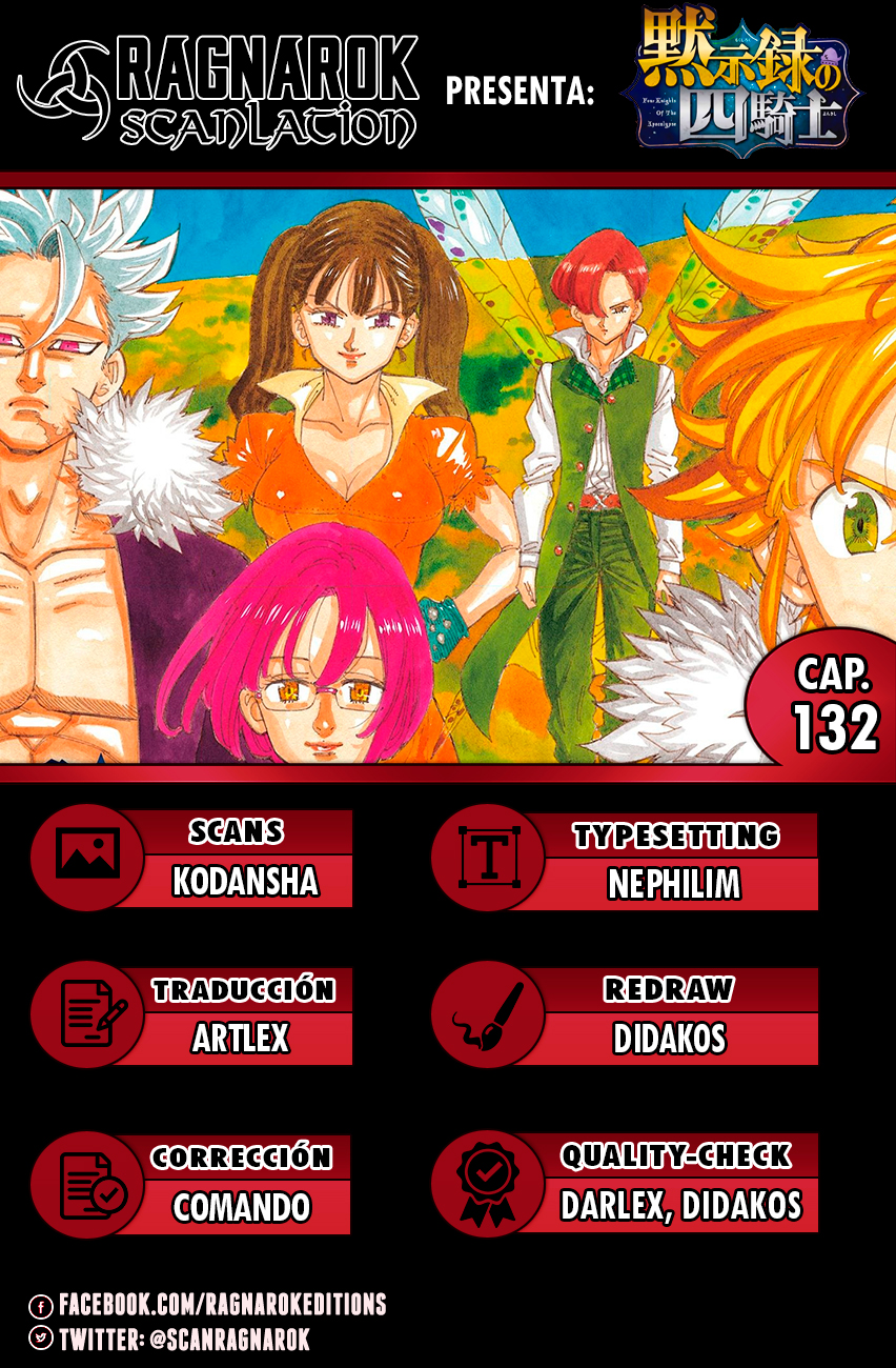 Mokushiroku no Yonkishi capítulo 132 página 20