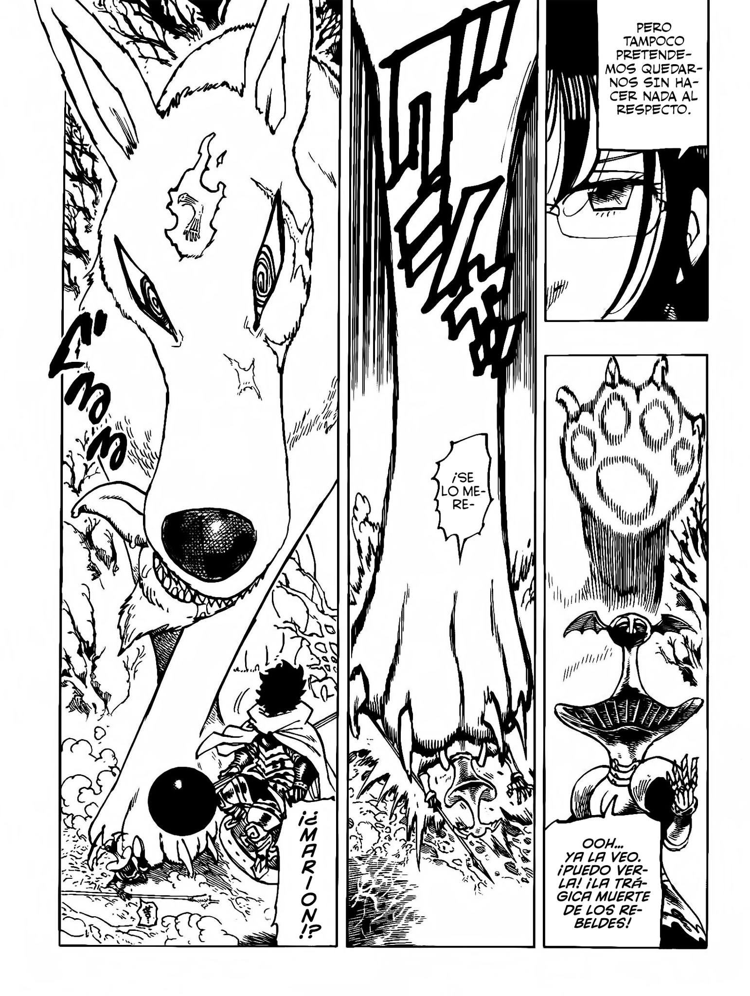 Mokushiroku no Yonkishi capítulo 136 página 13