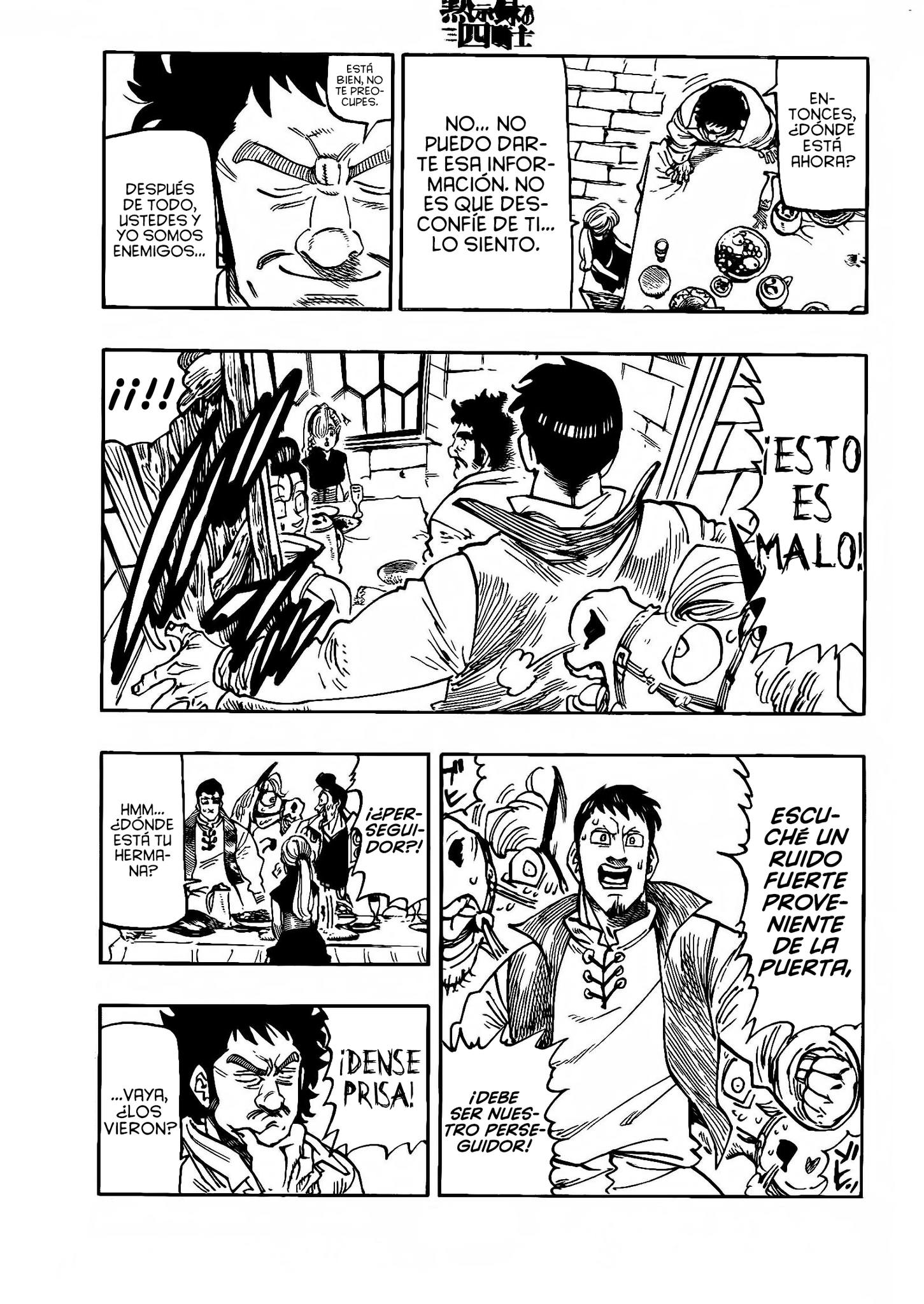 Mokushiroku no Yonkishi capítulo 136 página 3