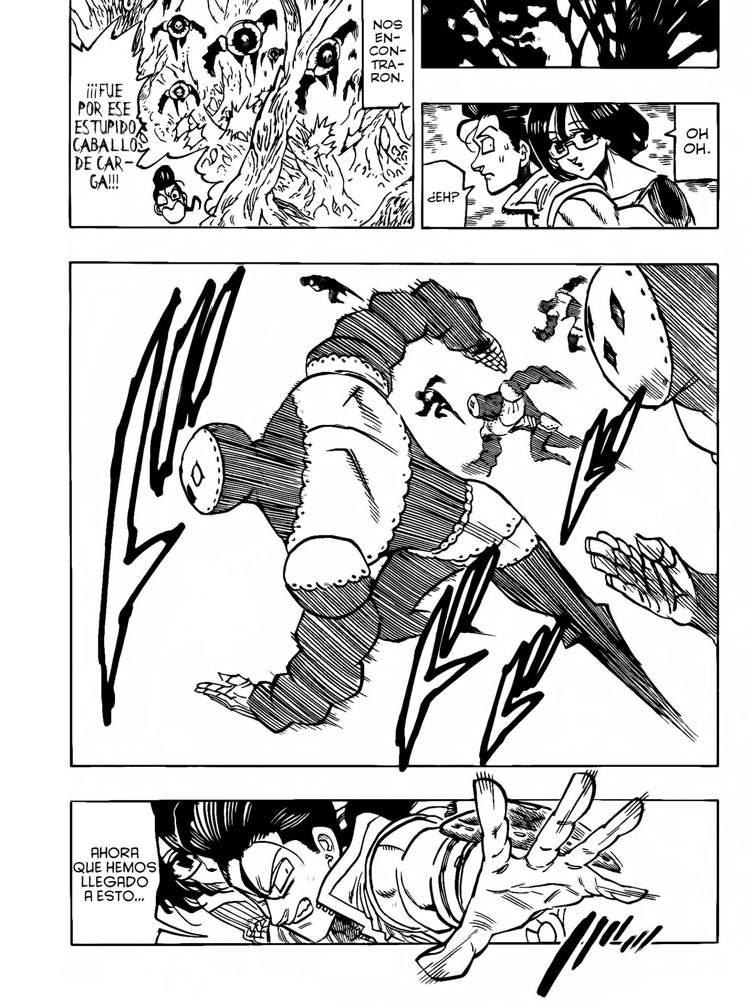 Mokushiroku no Yonkishi capítulo 136 página 9