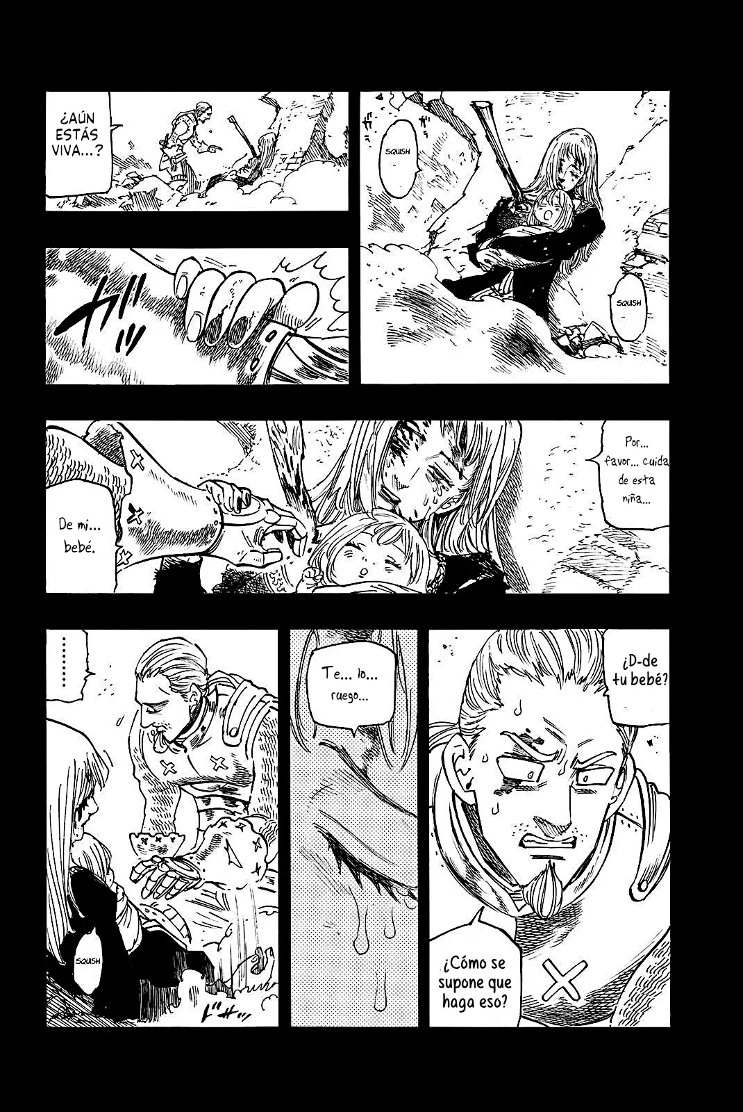 Mokushiroku no Yonkishi capítulo 140.5 página 7