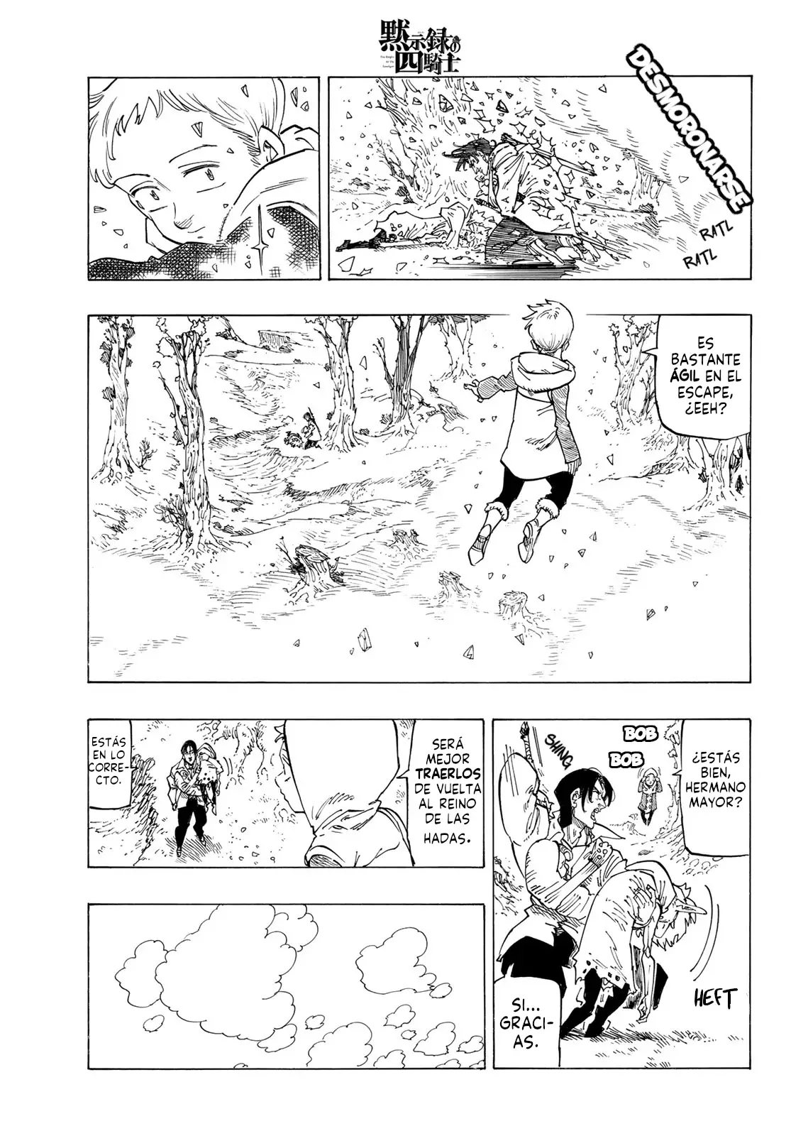 Mokushiroku no Yonkishi capítulo 141 página 10