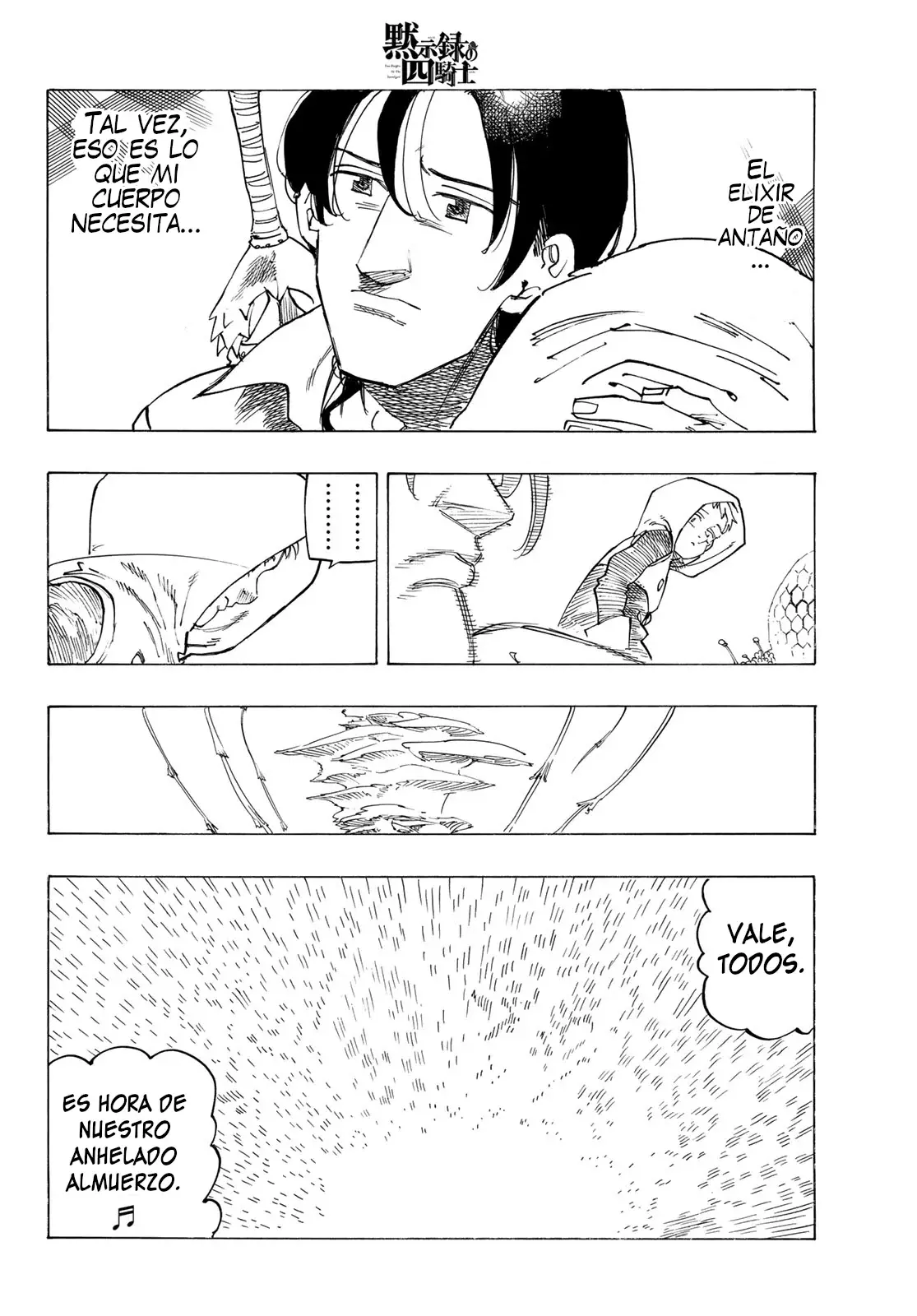 Mokushiroku no Yonkishi capítulo 141 página 13