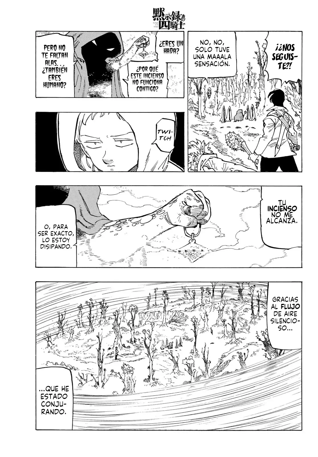 Mokushiroku no Yonkishi capítulo 141 página 6