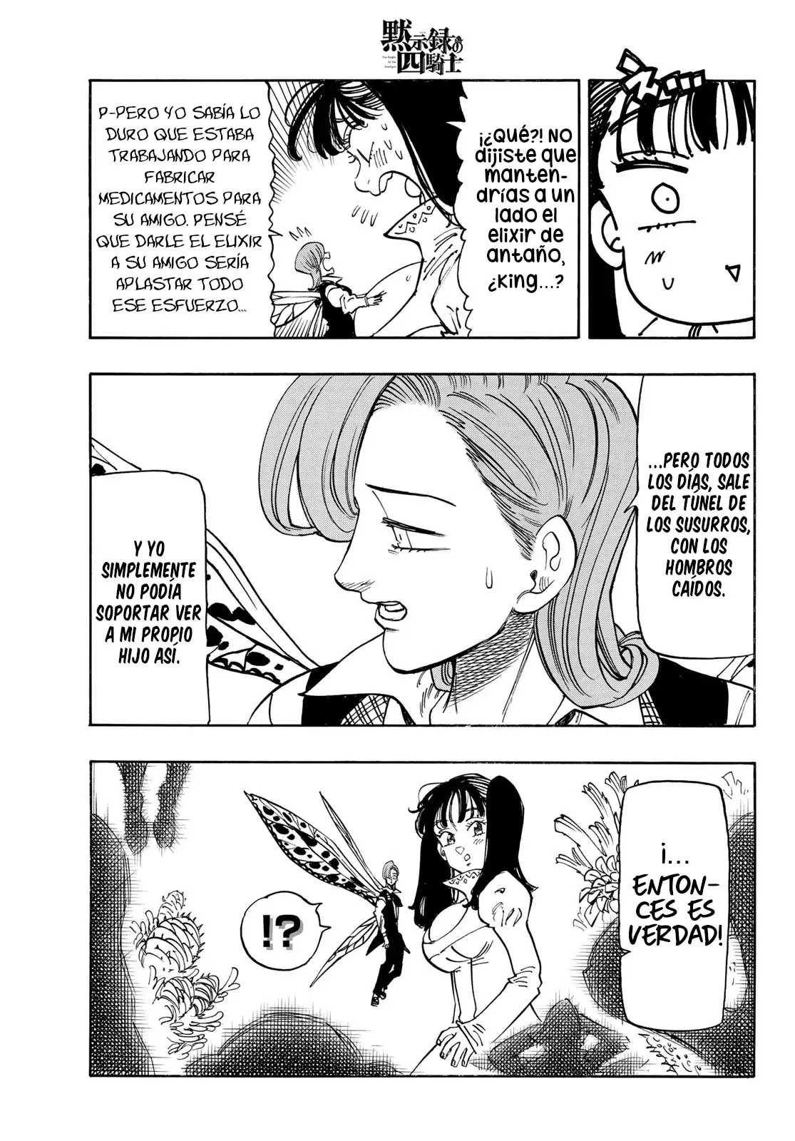 Mokushiroku no Yonkishi capítulo 143 página 14