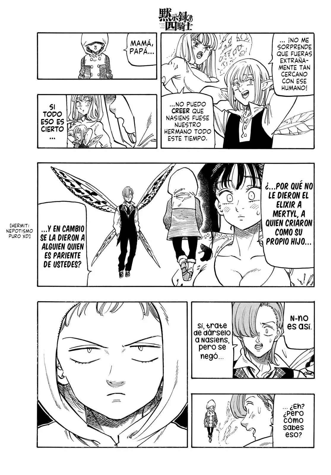 Mokushiroku no Yonkishi capítulo 143 página 16
