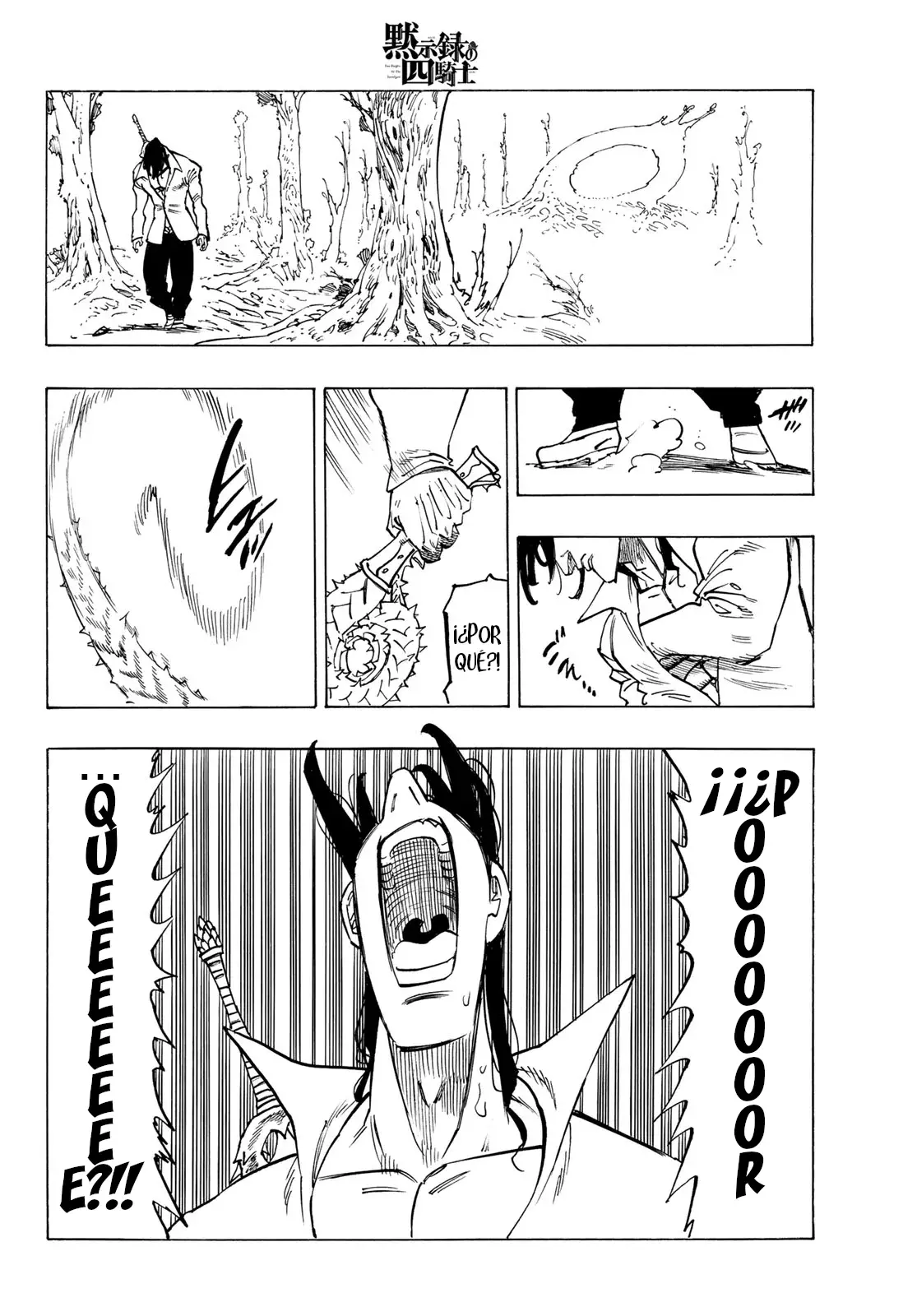 Mokushiroku no Yonkishi capítulo 143 página 3