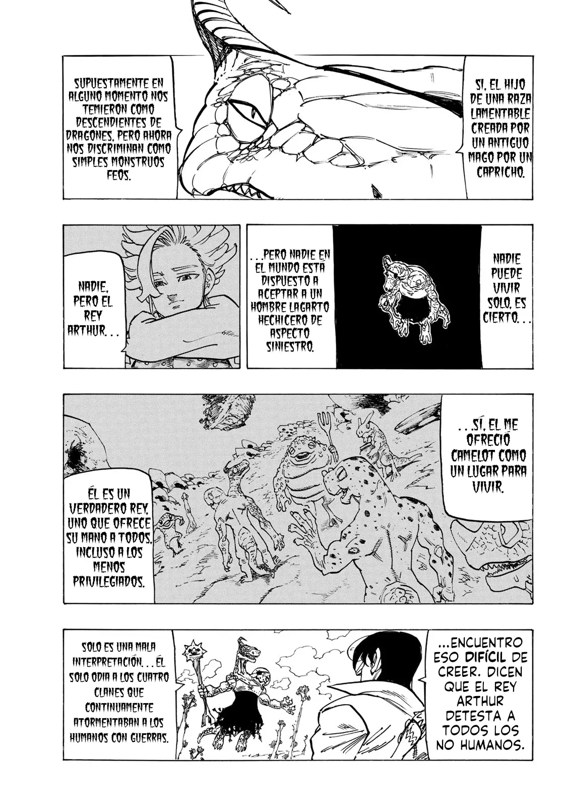 Mokushiroku no Yonkishi capítulo 143 página 8