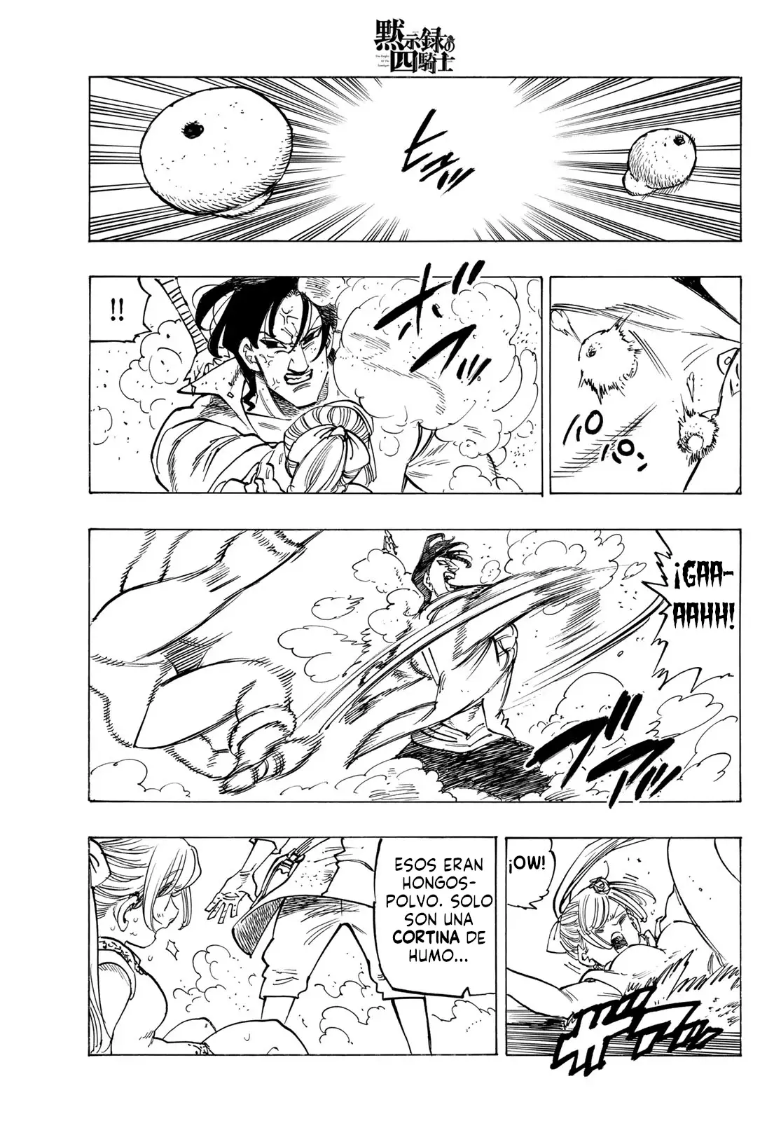 Mokushiroku no Yonkishi capítulo 144 página 4