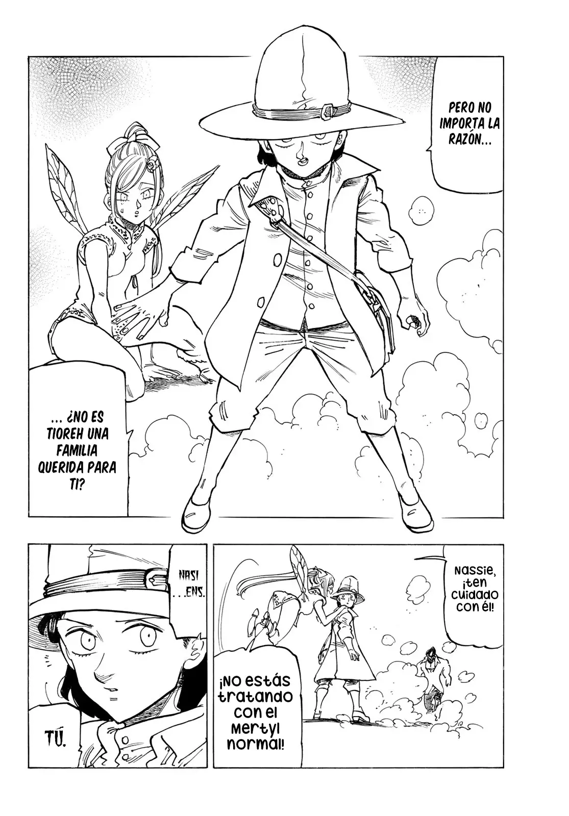 Mokushiroku no Yonkishi capítulo 144 página 5