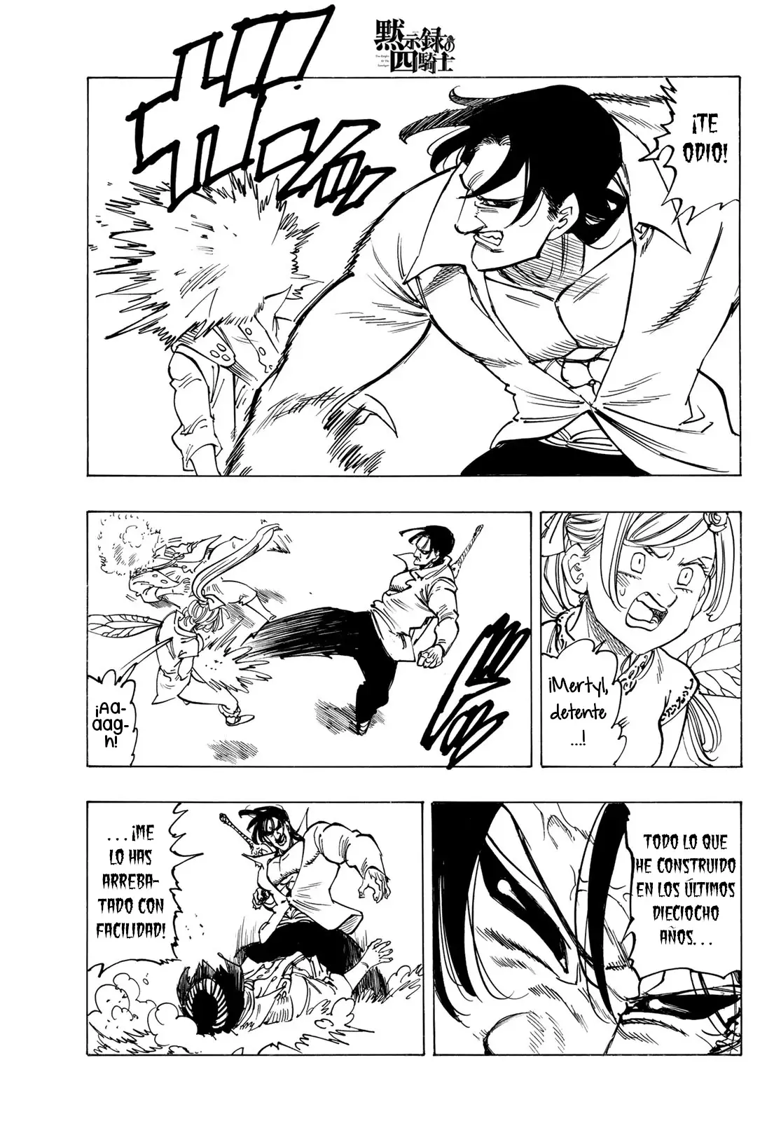 Mokushiroku no Yonkishi capítulo 144 página 6