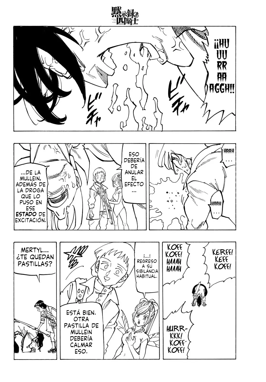 Mokushiroku no Yonkishi capítulo 144 página 9