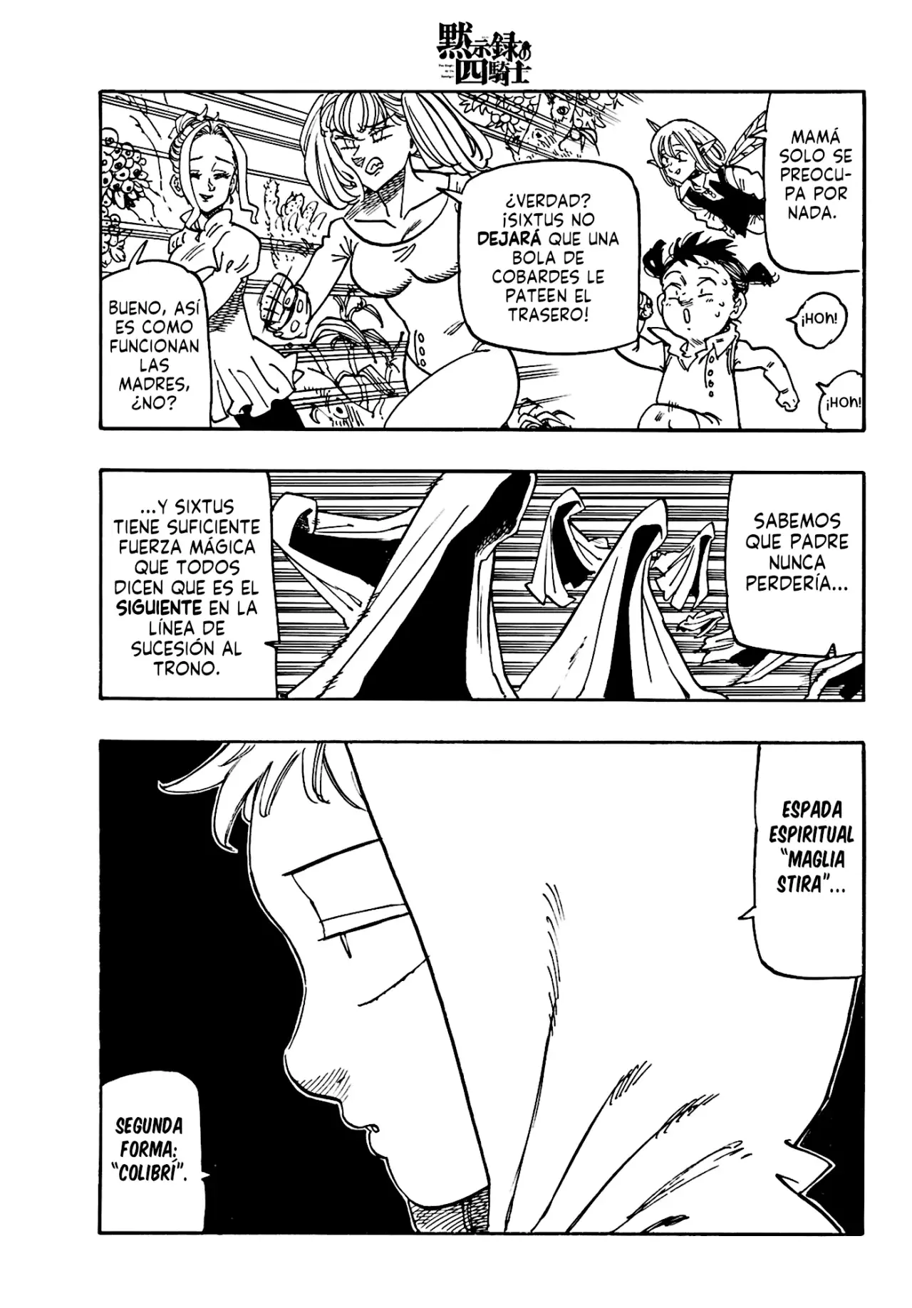 Mokushiroku no Yonkishi capítulo 147 página 10