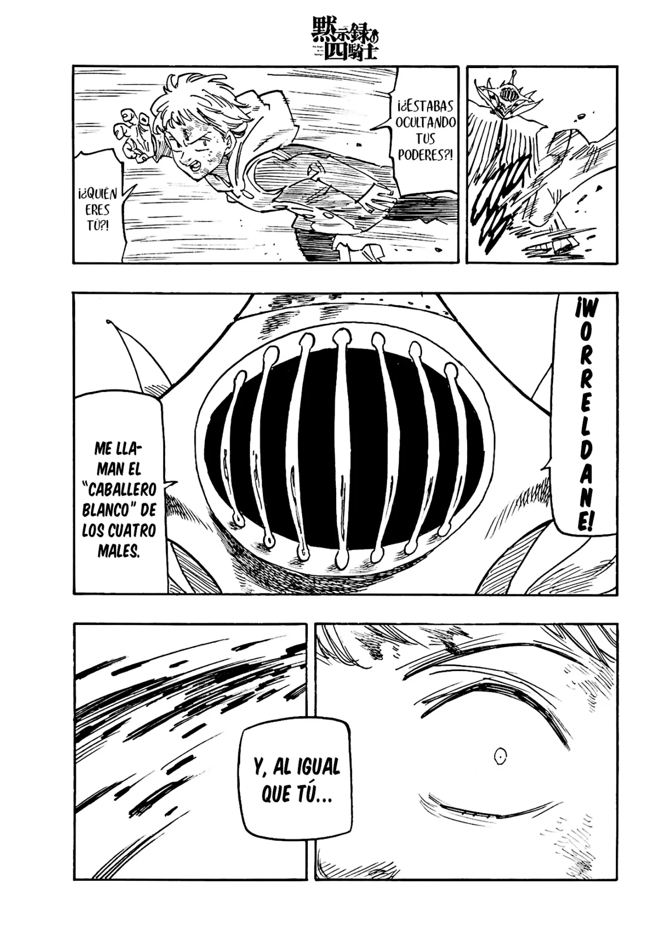 Mokushiroku no Yonkishi capítulo 147 página 19