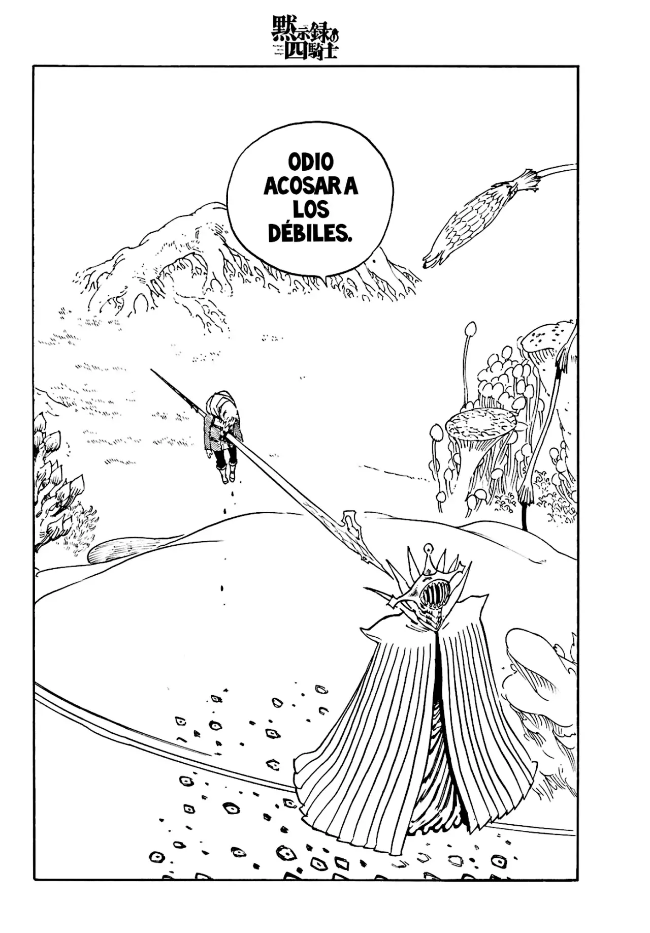 Mokushiroku no Yonkishi capítulo 147 página 20