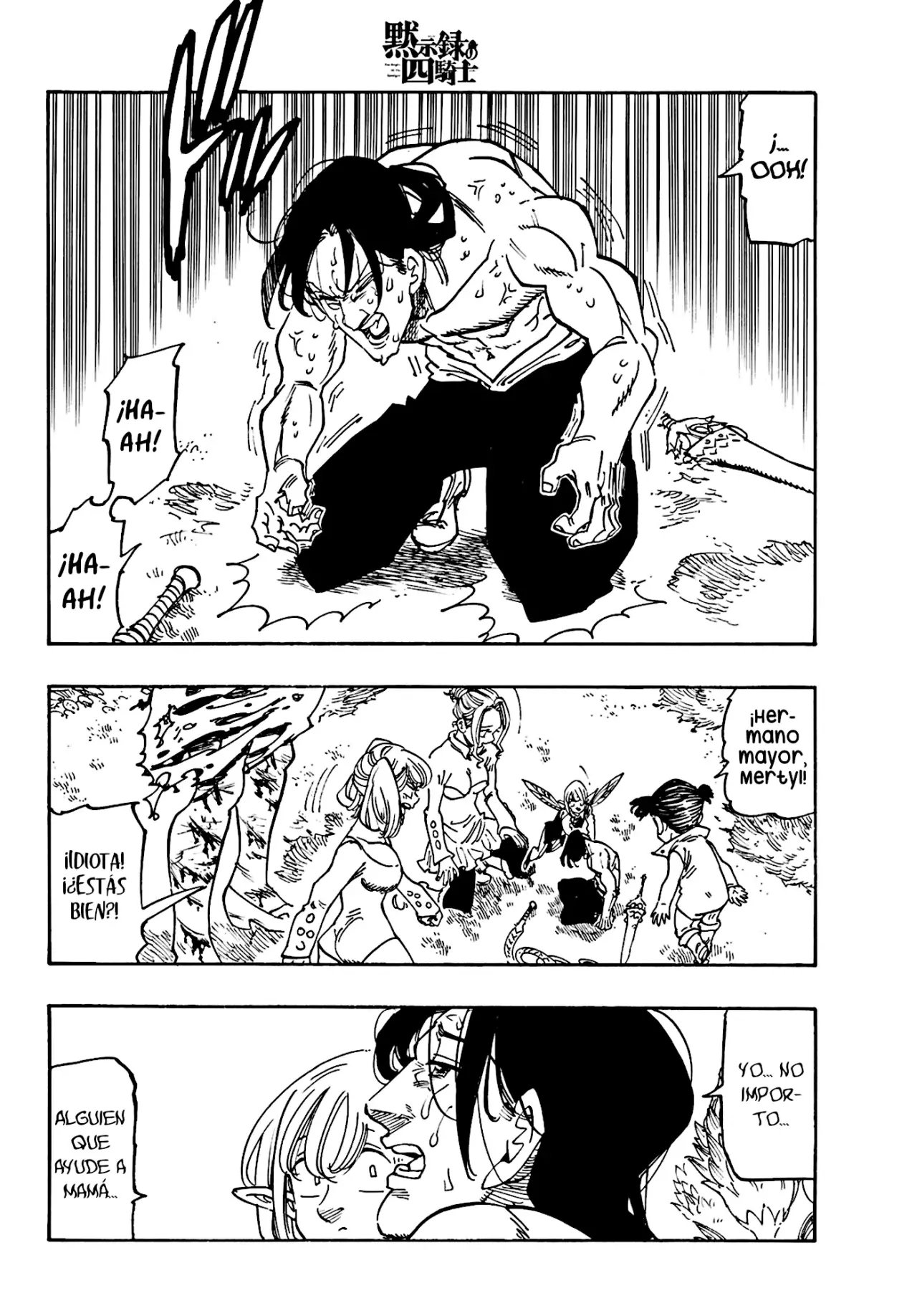 Mokushiroku no Yonkishi capítulo 147 página 3