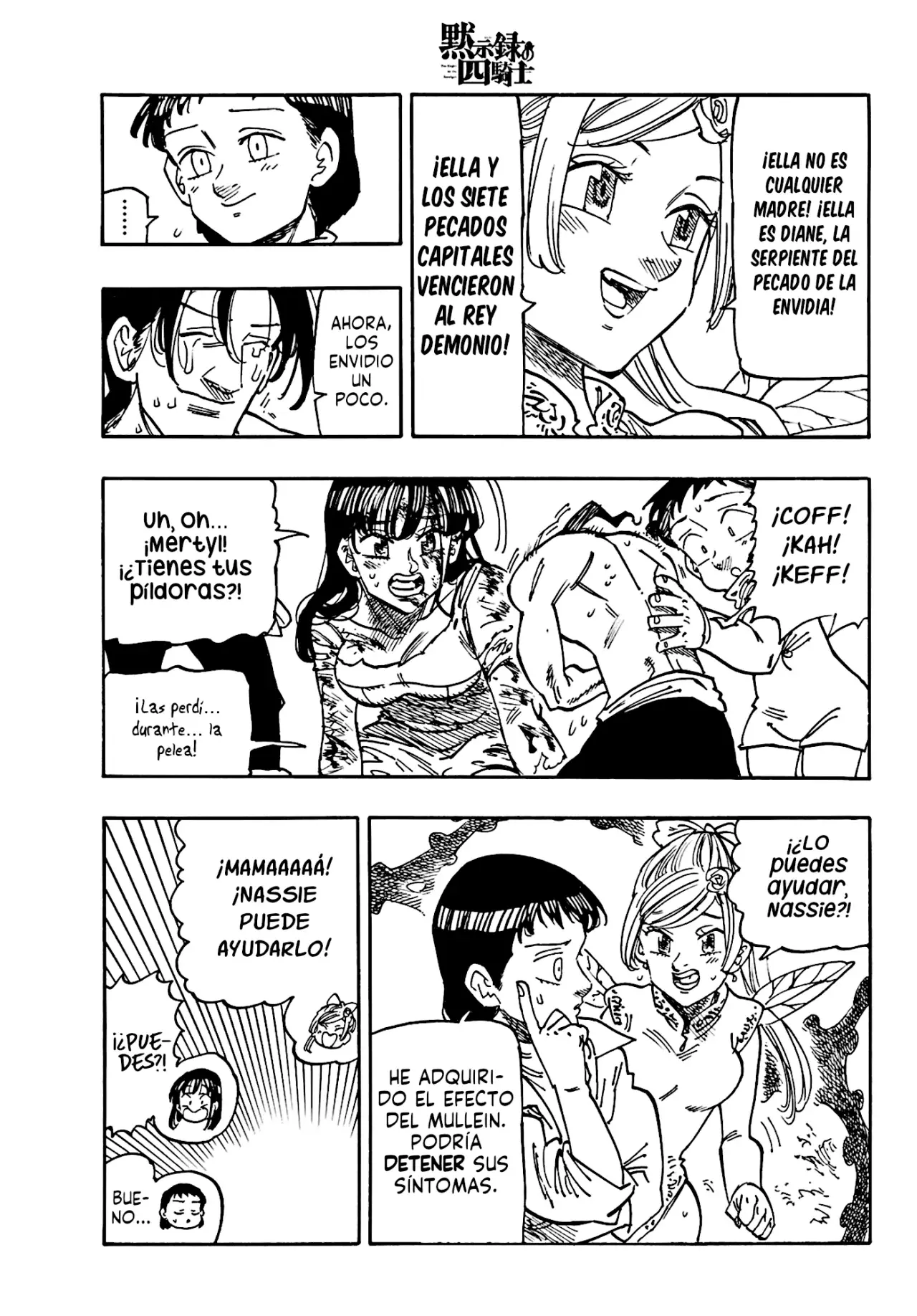 Mokushiroku no Yonkishi capítulo 147 página 6