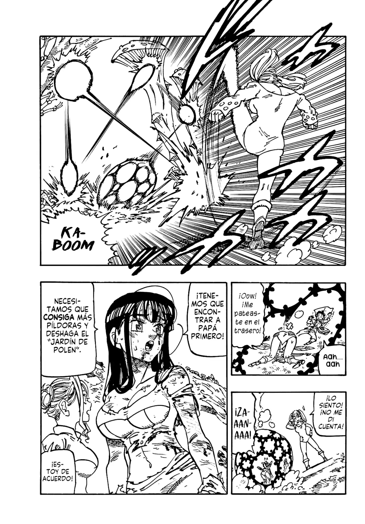 Mokushiroku no Yonkishi capítulo 147 página 8