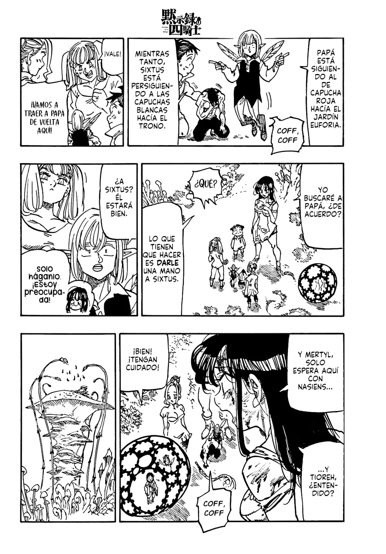 Mokushiroku no Yonkishi capítulo 147 página 9
