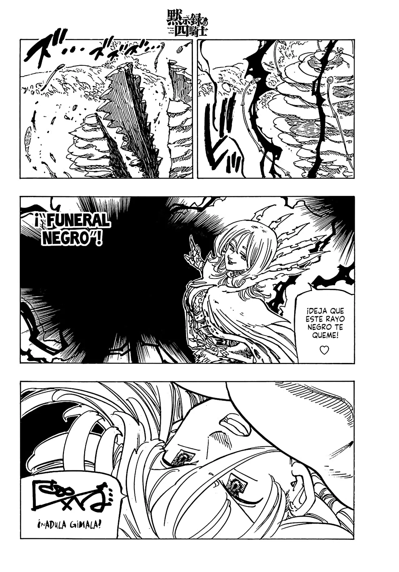Mokushiroku no Yonkishi capítulo 152 página 11