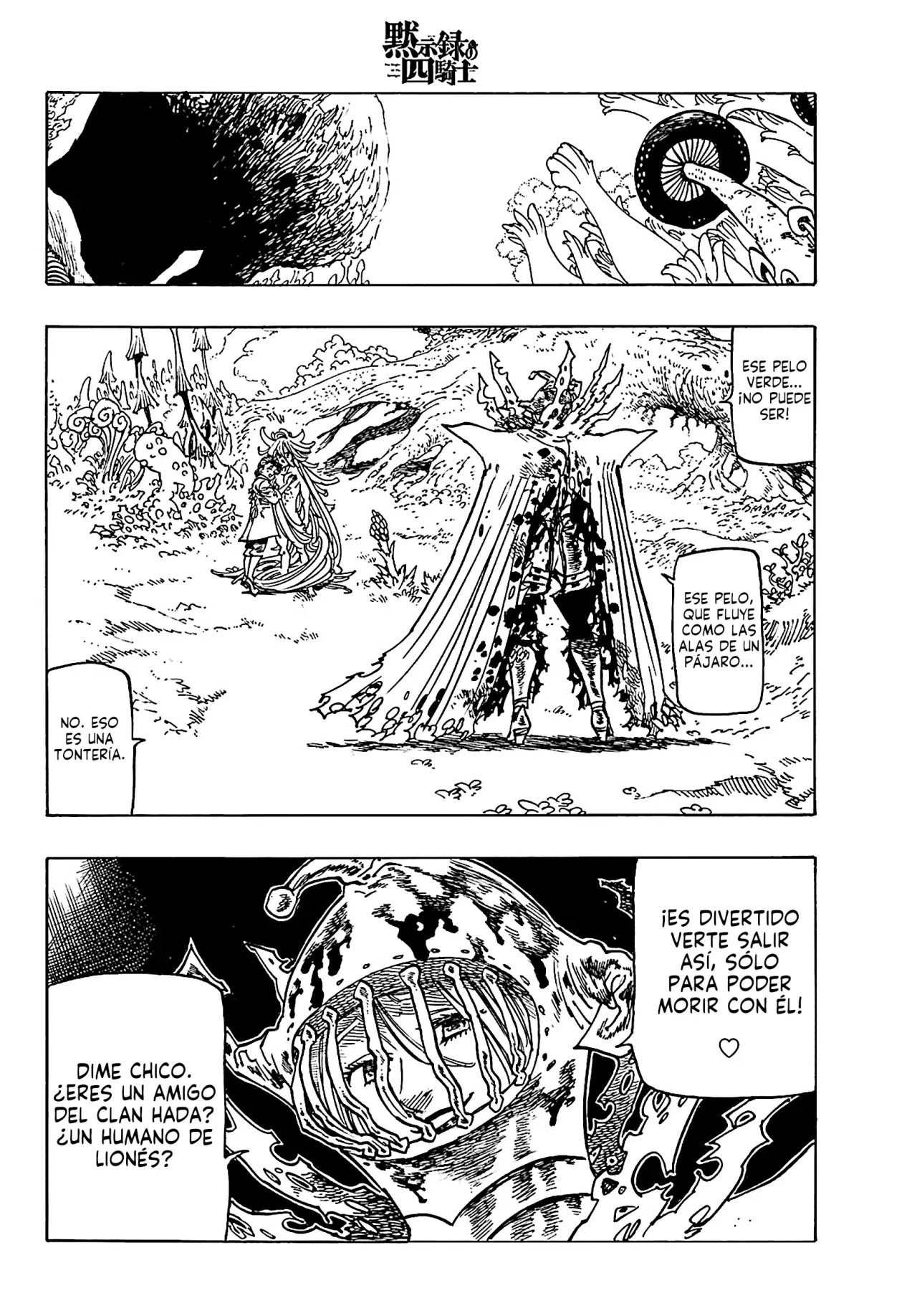 Mokushiroku no Yonkishi capítulo 152 página 3