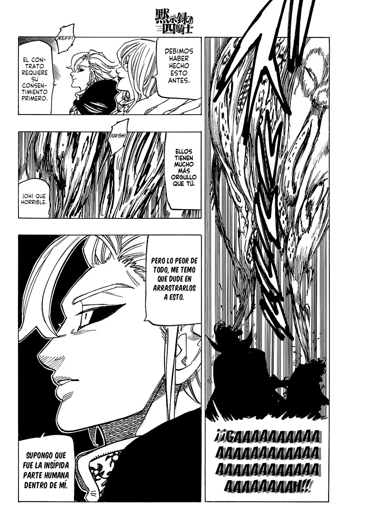 Mokushiroku no Yonkishi capítulo 154 página 19