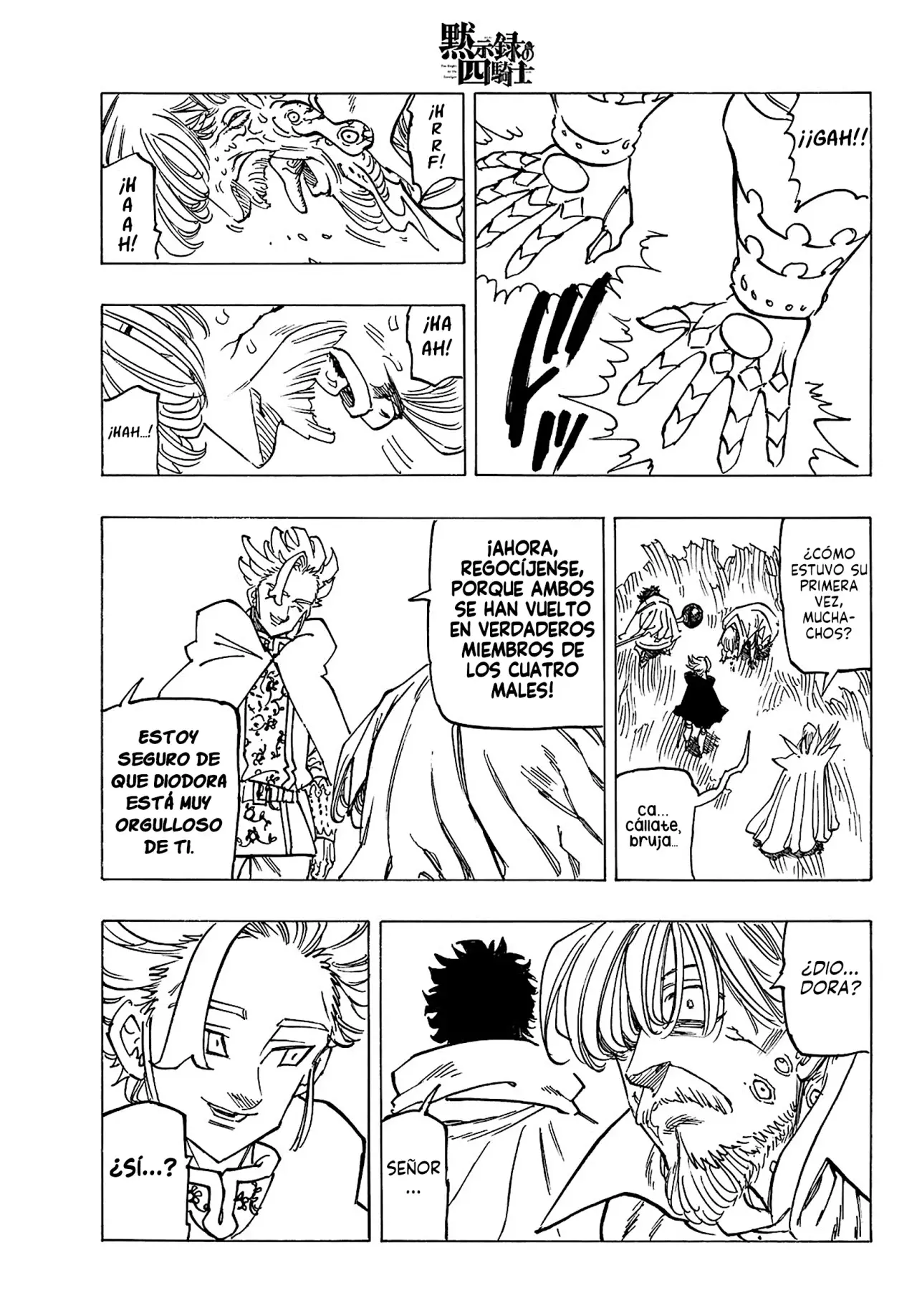 Mokushiroku no Yonkishi capítulo 154 página 20