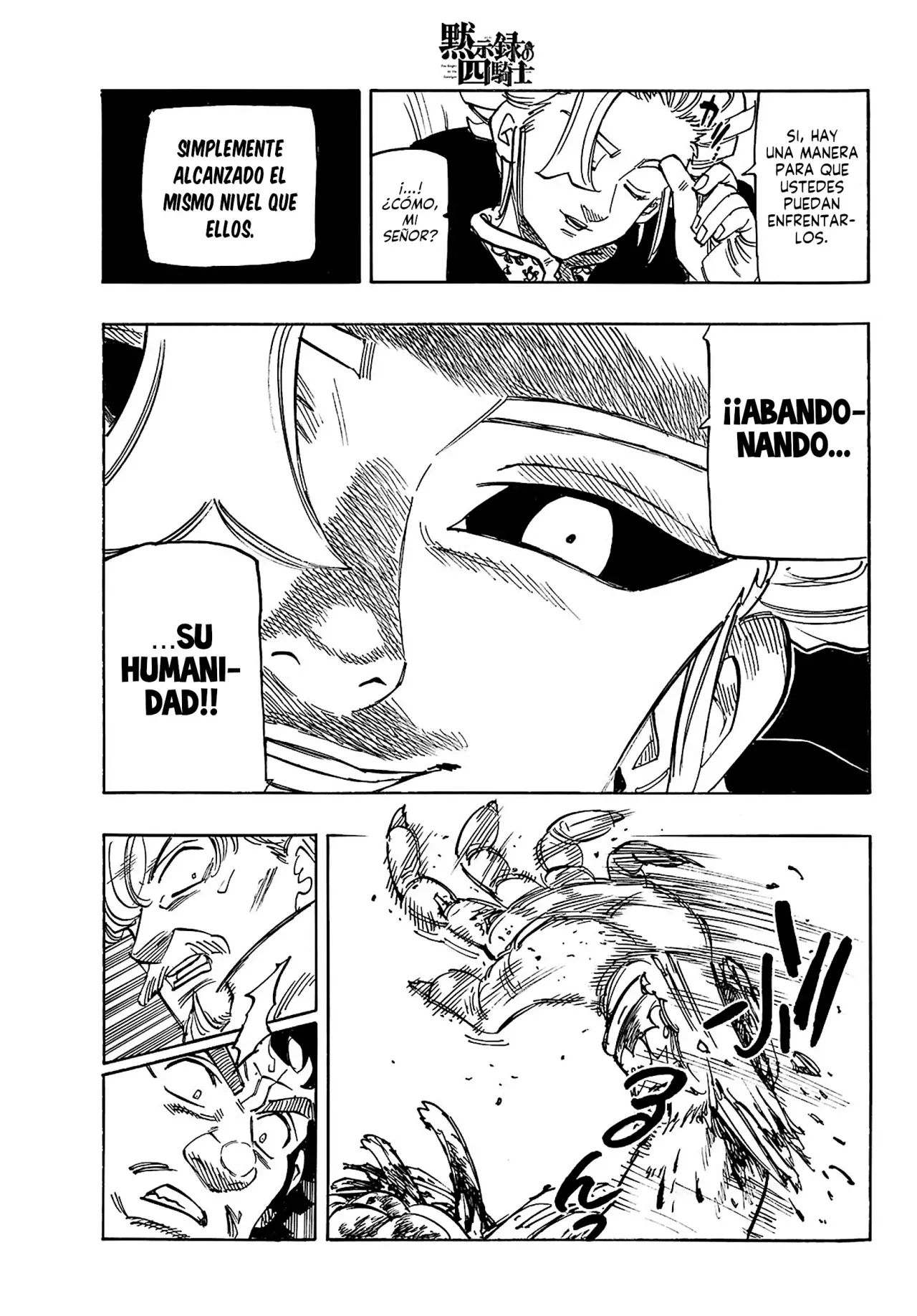 Mokushiroku no Yonkishi capítulo 154 página 8