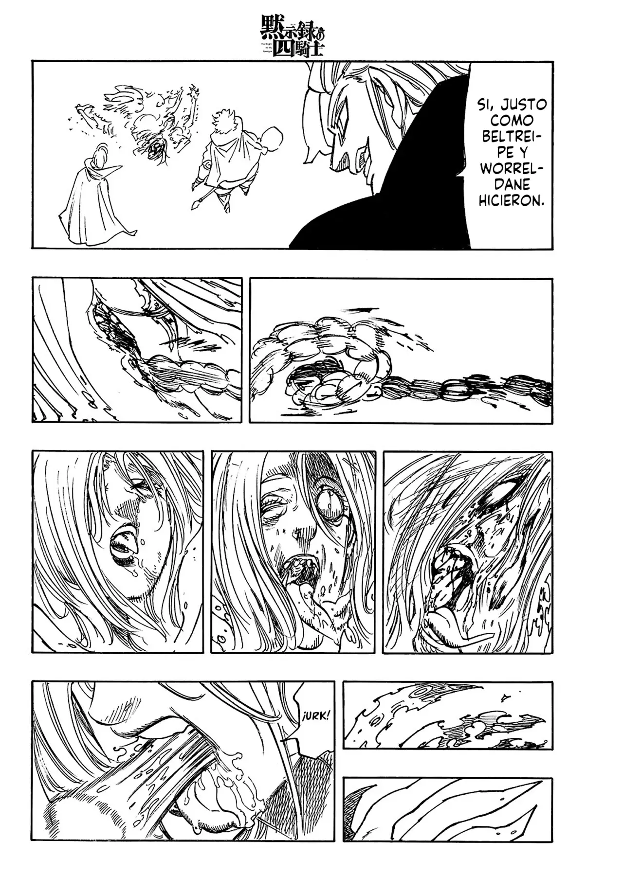 Mokushiroku no Yonkishi capítulo 154 página 9