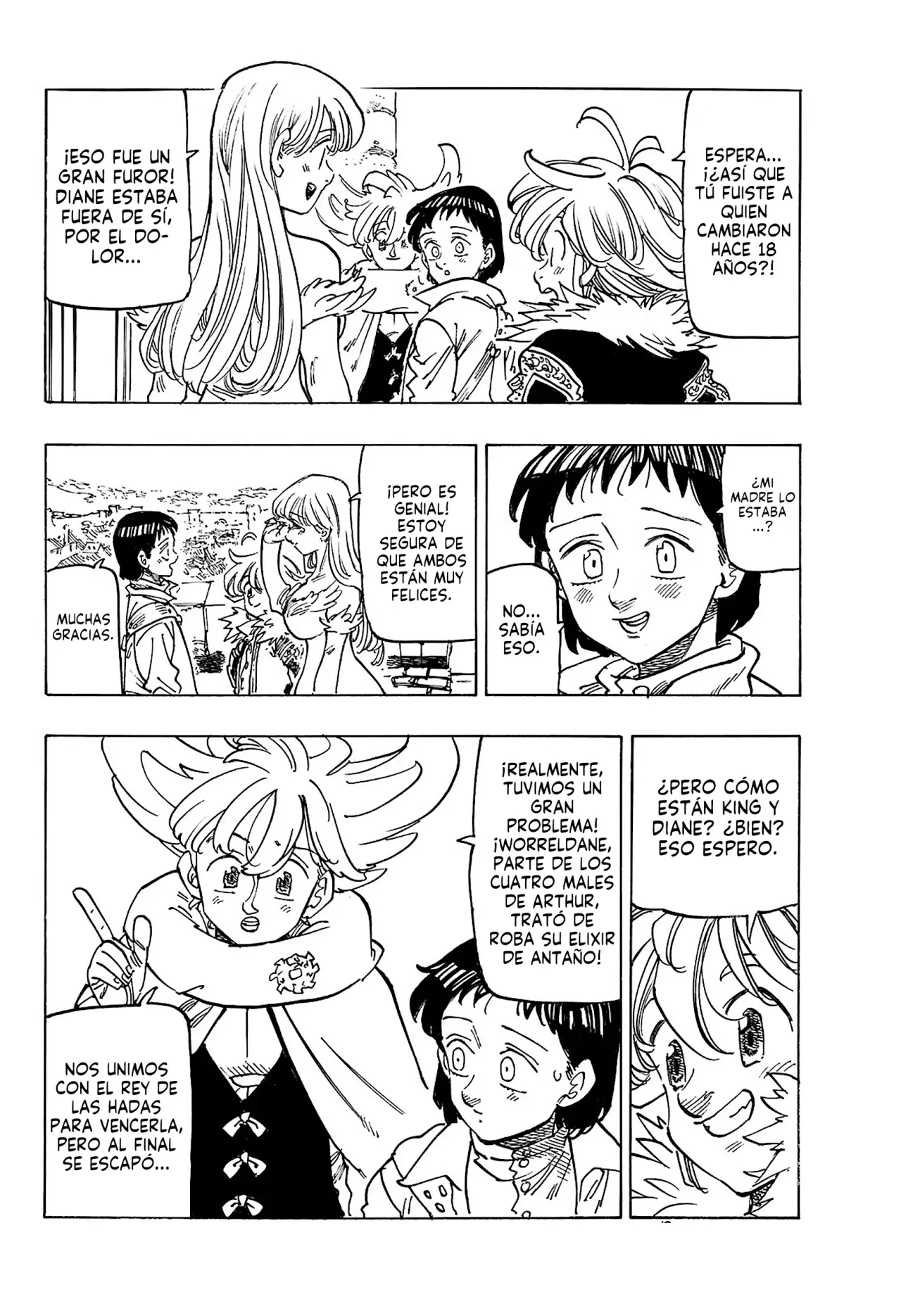 Mokushiroku no Yonkishi capítulo 155 página 13