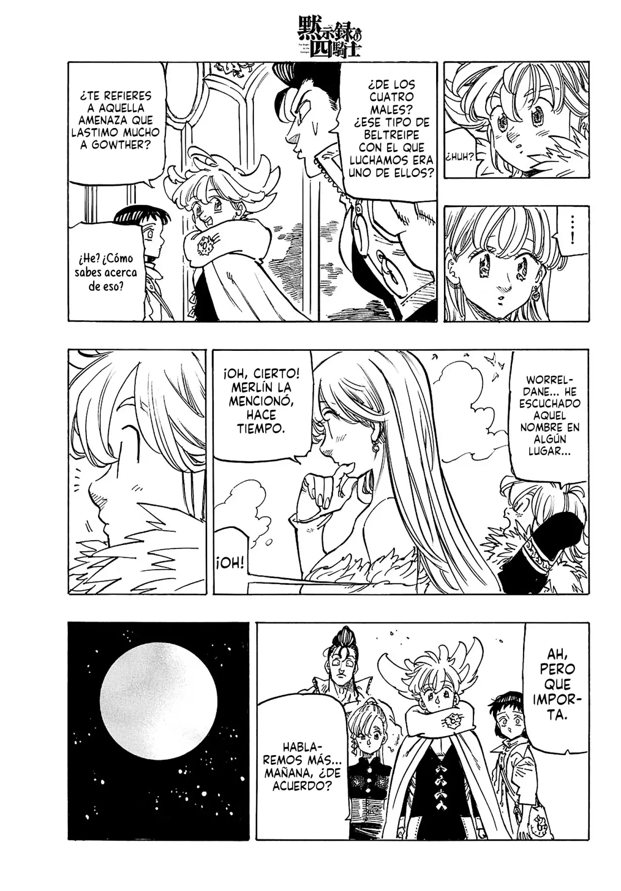 Mokushiroku no Yonkishi capítulo 155 página 14