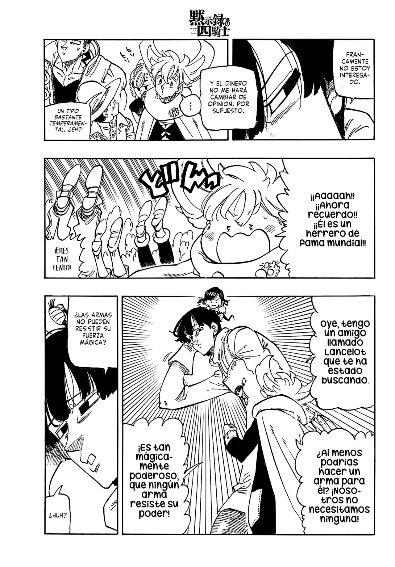 Mokushiroku no Yonkishi capítulo 160 página 10