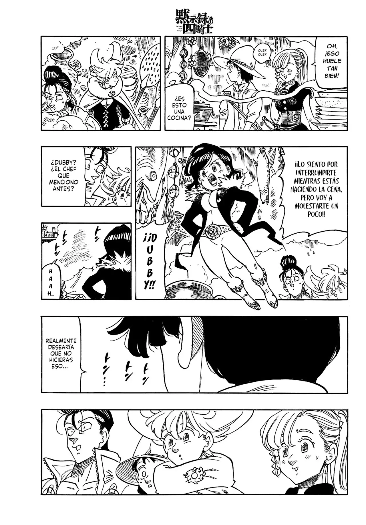 Mokushiroku no Yonkishi capítulo 160 página 4