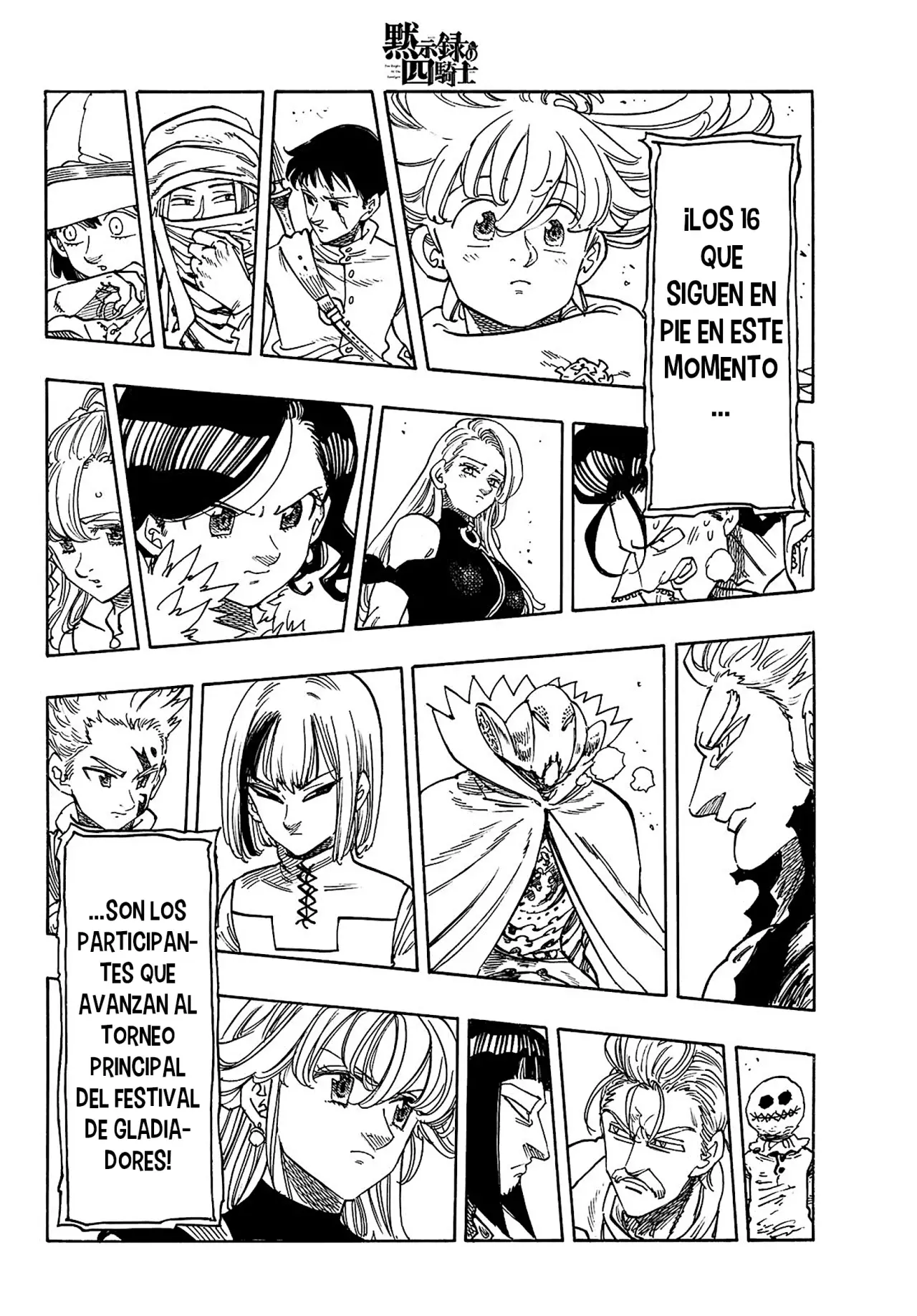 Mokushiroku no Yonkishi capítulo 164 página 22