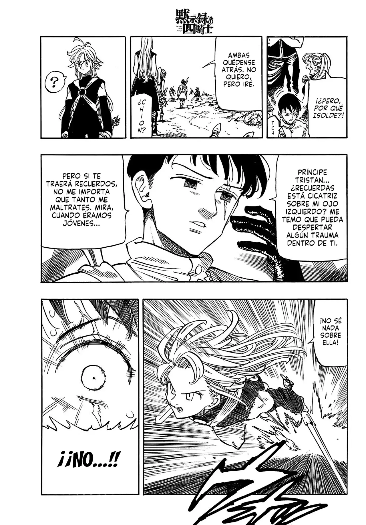 Mokushiroku no Yonkishi capítulo 164 página 5