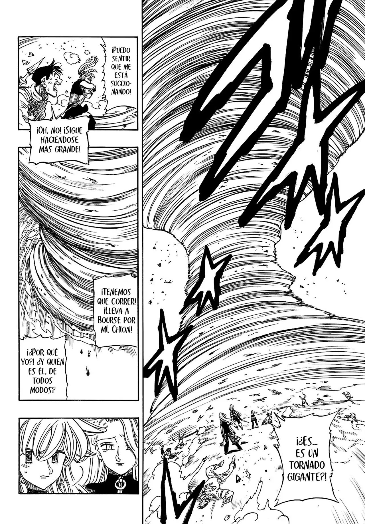 Mokushiroku no Yonkishi capítulo 164 página 8