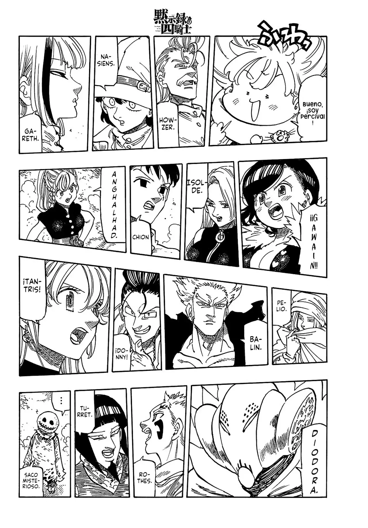 Mokushiroku no Yonkishi capítulo 165 página 4