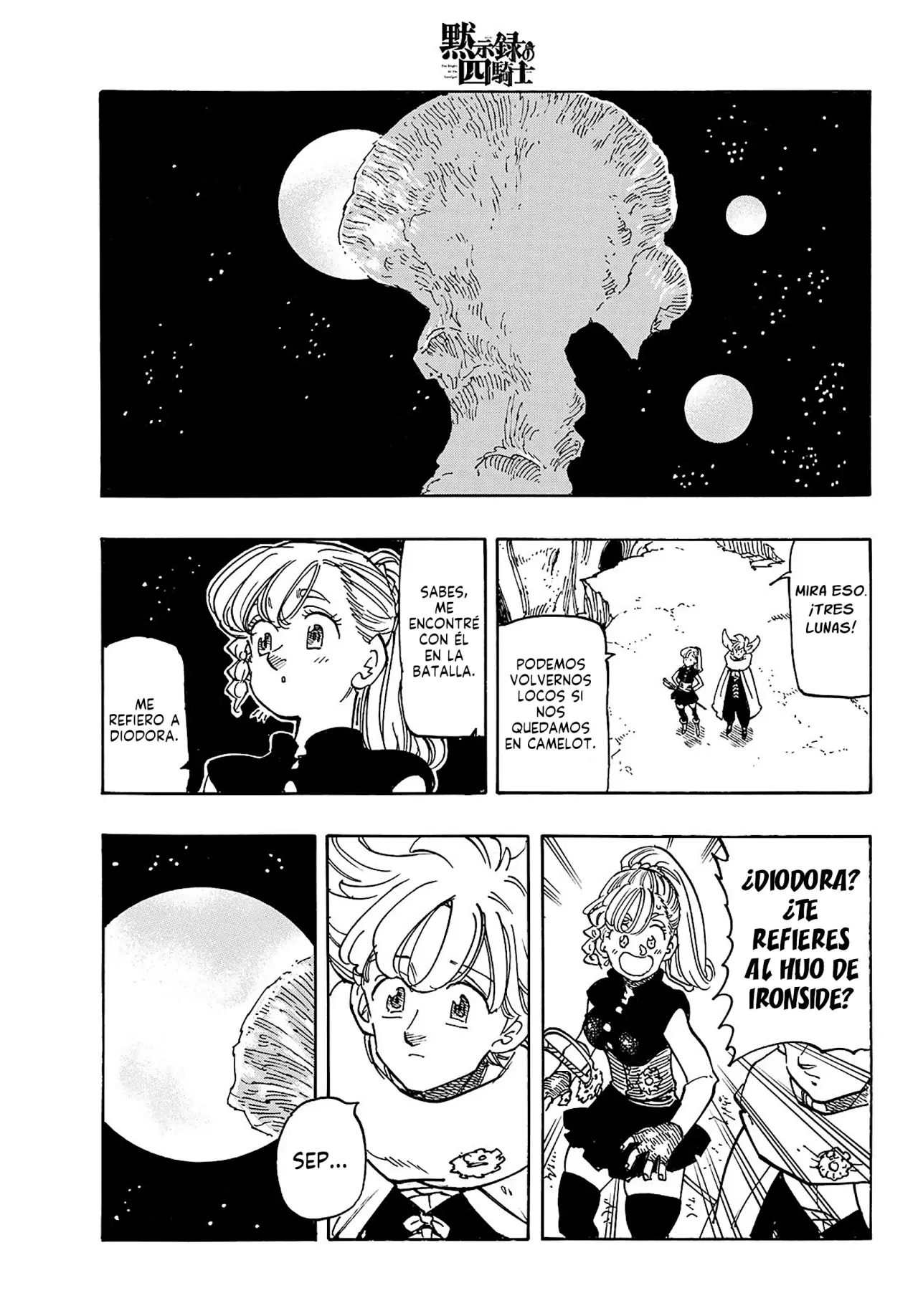 Mokushiroku no Yonkishi capítulo 166 página 10