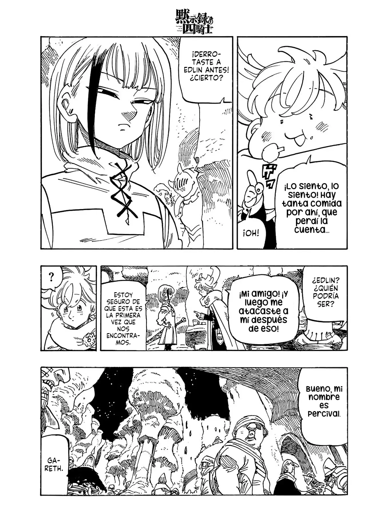Mokushiroku no Yonkishi capítulo 166 página 4