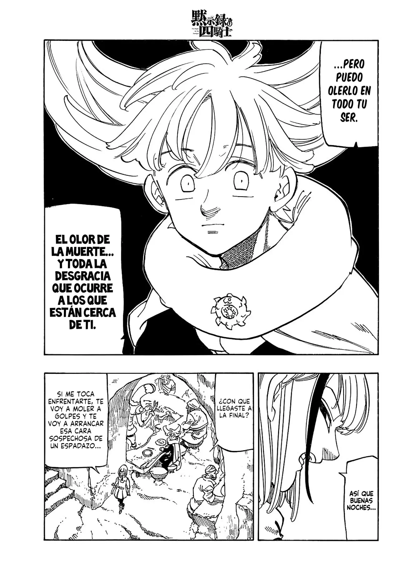 Mokushiroku no Yonkishi capítulo 166 página 8