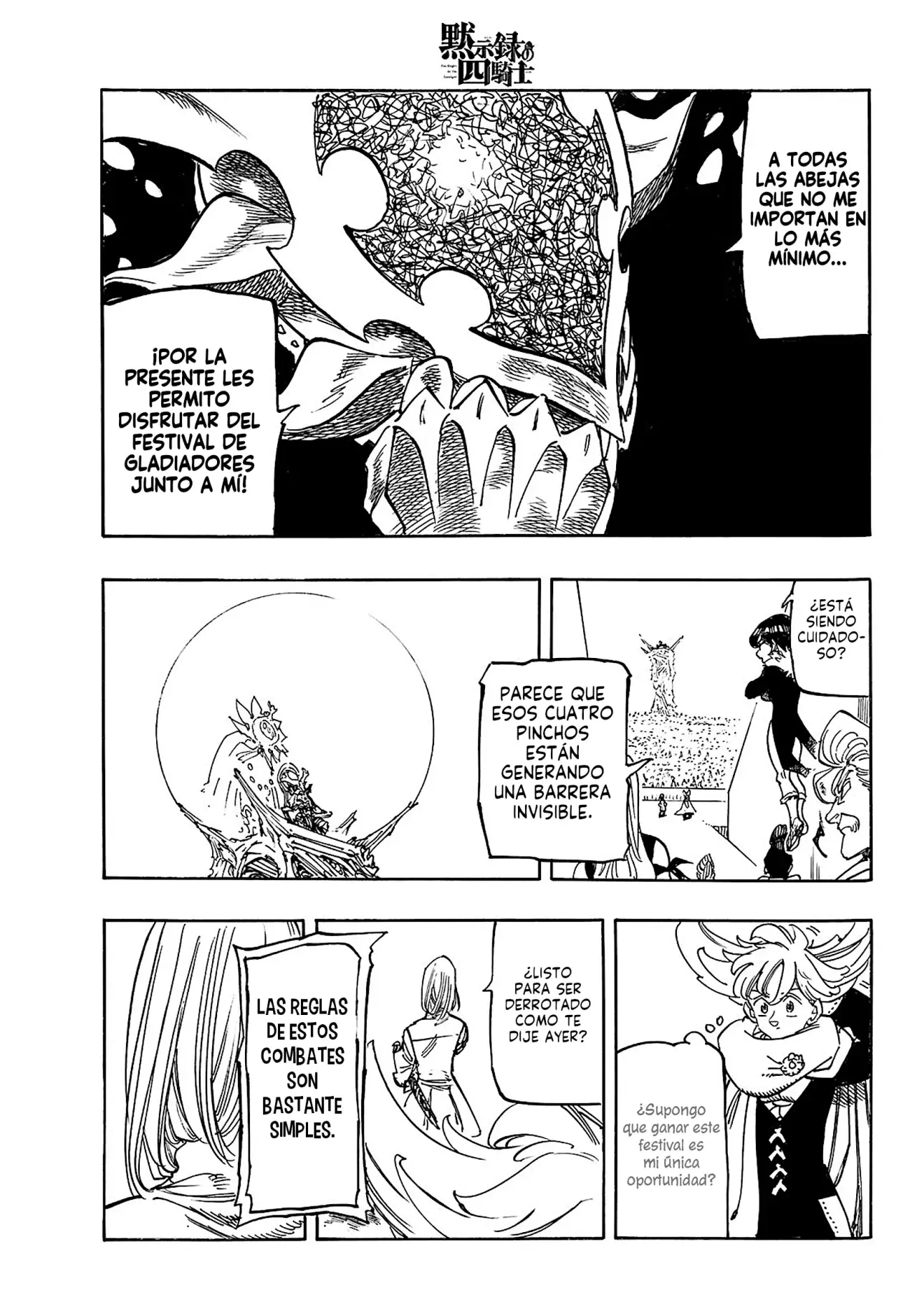 Mokushiroku no Yonkishi capítulo 167 página 10