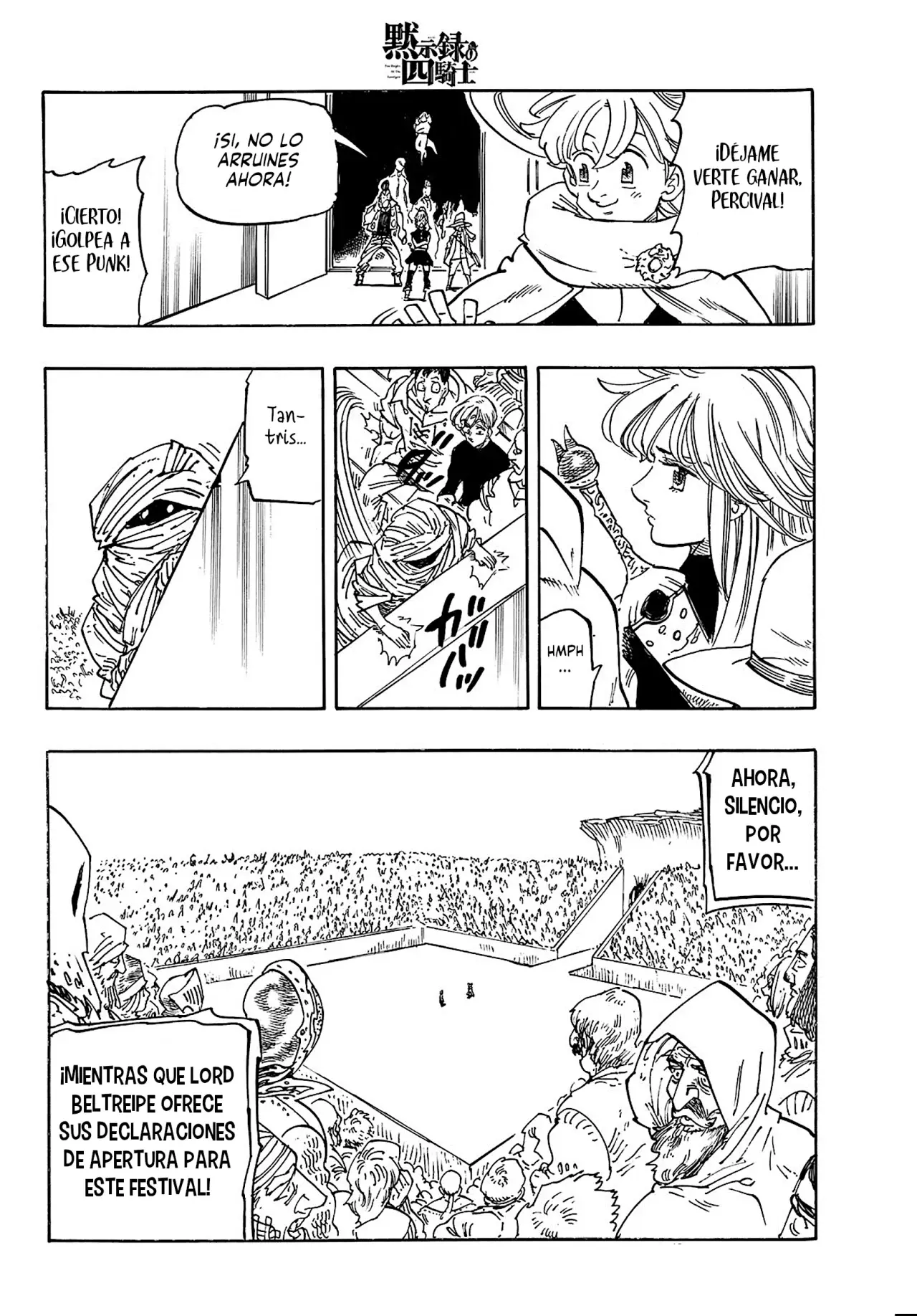Mokushiroku no Yonkishi capítulo 167 página 7